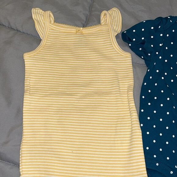 3 pack 9m onesies dinosaur and baby sis - Picture 4 of 4